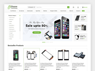 Phone Pharmacy: Phone accessories and spare parts online store