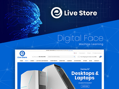 ELive Store: electronics items all together in one place