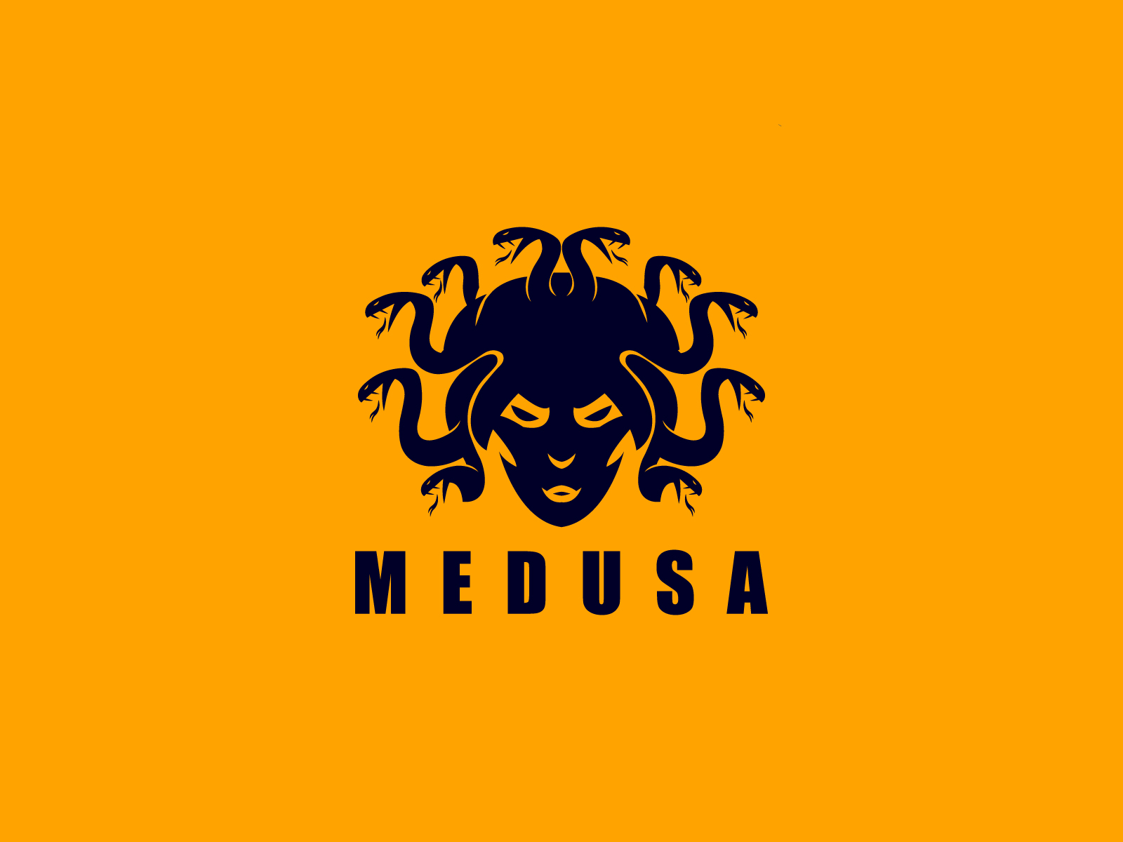 Medusa Logo by Usman on Dribbble