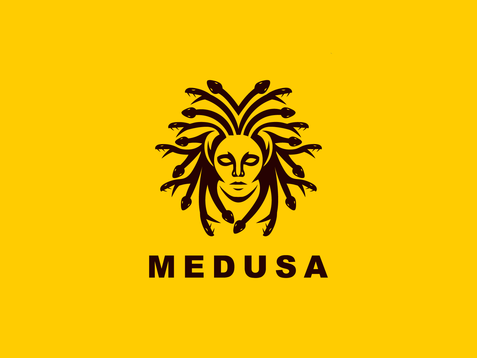 Medusa Logo by Usman on Dribbble