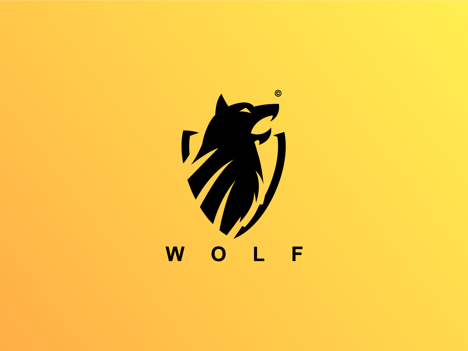 Wolf Logo by Usman on Dribbble