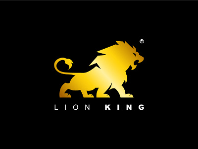 Lion Logo animation app branding design golden lion illustration lion head logo for sale lion logo logo luxurious luxury lion typography ui ux vector