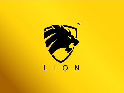 Lion Logo branding design lion head lion luxury logo lion royal brand lion shield modern lion royal ui ux vector