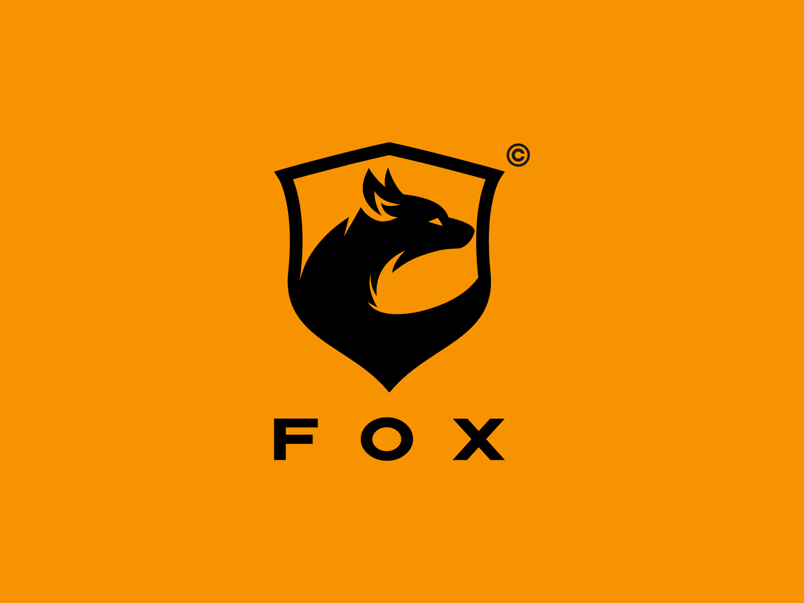Fox Logo by Usman on Dribbble