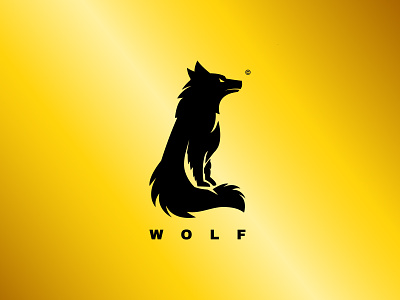 Wolf Logo animation branding design graphic design illustration logo motion graphics ui ux vector