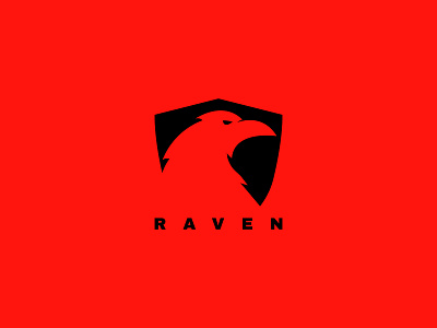 Raven Logo animation branding graphic design logo motion graphics ui wild