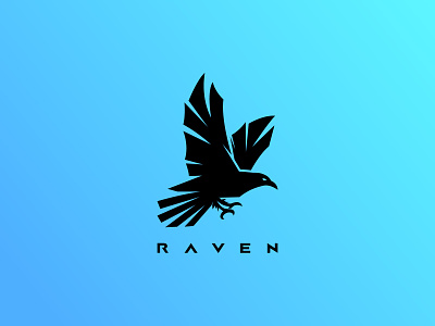 Raven Logo branding graphic design logo motion graphics save ui