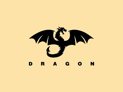 Dragon Logo branding graphic design hot dragon logo