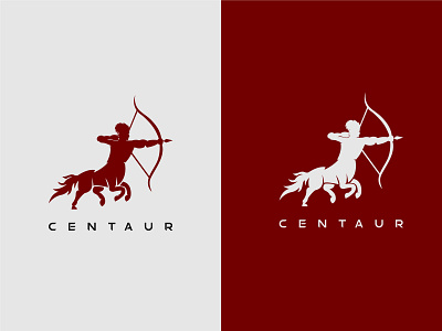 Centaur Logo 3d animation branding graphic design logo motion graphics ui