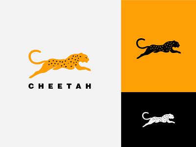 Cheetah Logo animation app brading logo branding cheetah logo creative action design illustration logo minimal logo running angry black smooth logo typography ui uniqe logo ux vector vector symbol clean