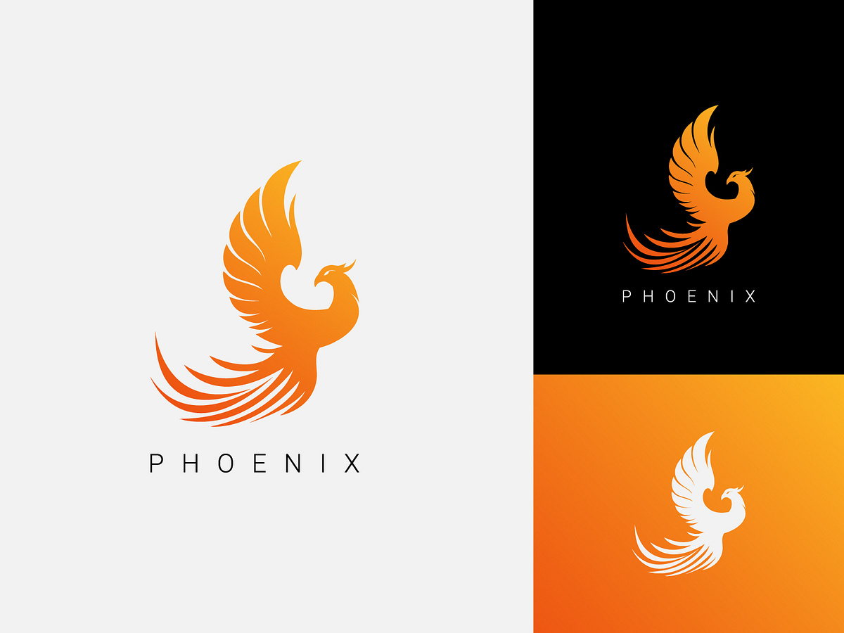 Phoniex Logo by Usman on Dribbble