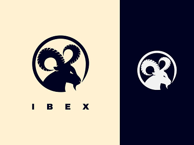 Ibex Logo app branding creative logo design graphic design ibex circle logo illustration logo minimal logo ibex ui ux vector vector logo