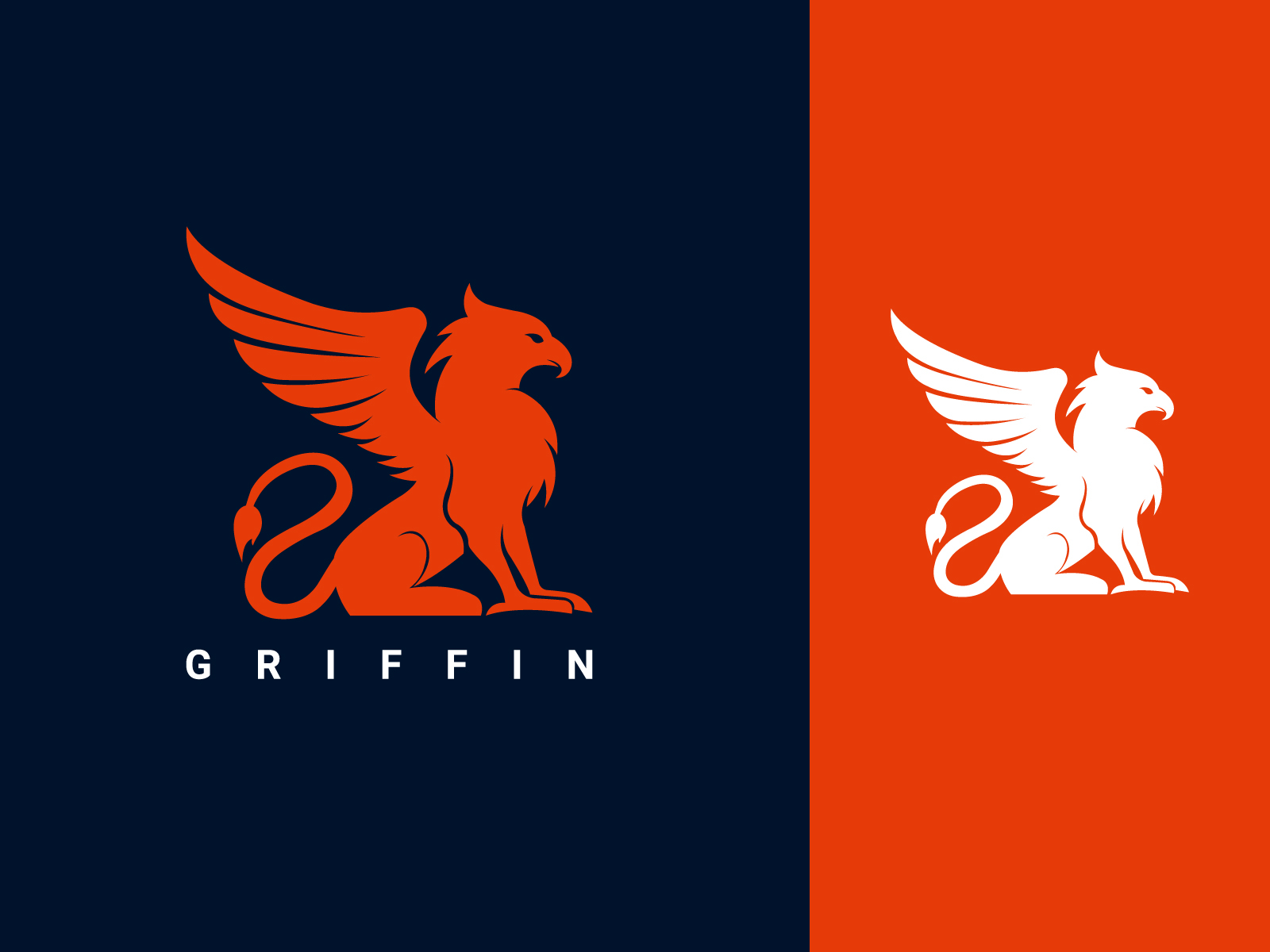 Griffin logo design | Utopia branding agency