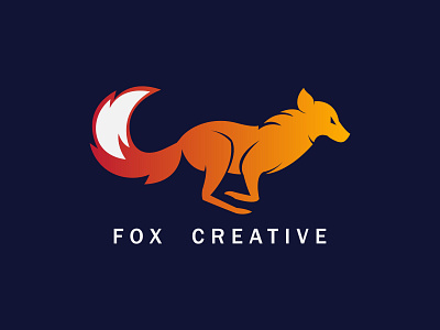 FOX LOGO animal brand branding logo forrest fox creative logo graphics logo minimal fox logo orange print print ready template ui unique logo ux vector vector logo zoo