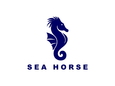SeaHorse Logo animal logo branding creative logo design for sale logo graphic design logo minimal list seahorse seahorse logo sale typography ui ux vector