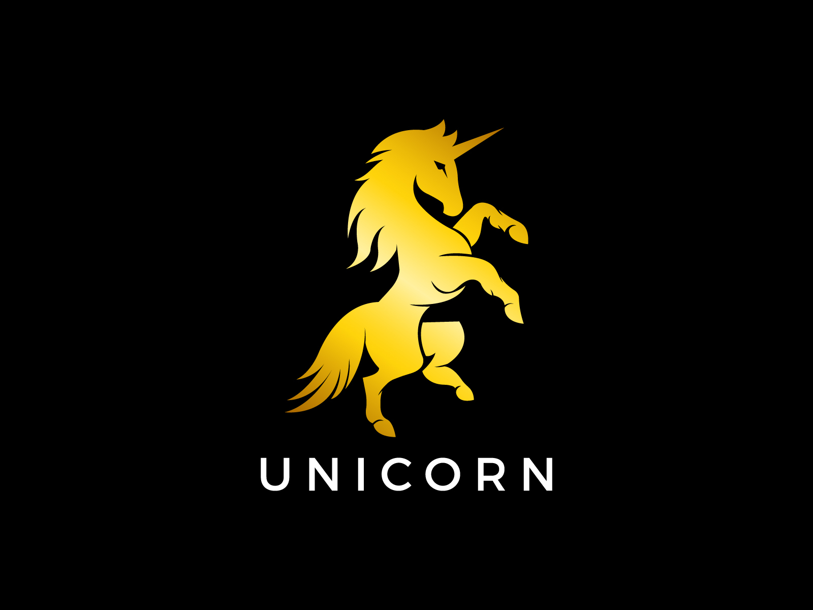 Unicorn Logo By Usman On Dribbble