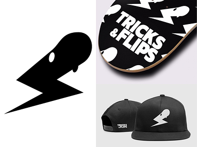 Tricks&Flips Logo brand brand design branding graphic design identity identity design logo logo design logotype