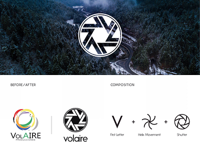 Volaire - Logo Design adobe illustrator brand brand design branding graphic design logo logo design logotype