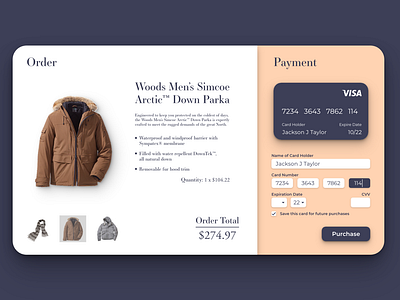 Daily UI 002 | Checkout