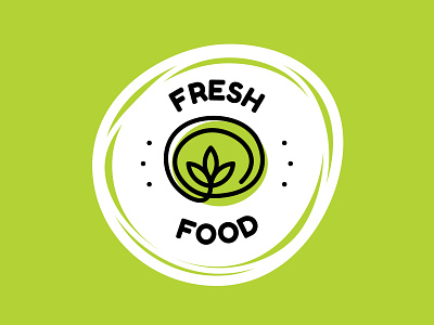 Fresh Food branding design eco ecology farm farmers food fresh green illustration logo logo designer logos logotype natural vector