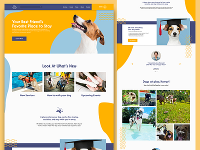 Manada Dog Hotel Website Redesign