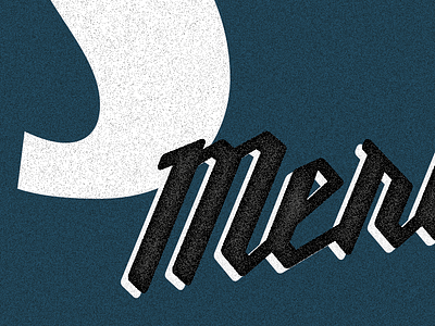 Merci Thomas design grain graphic design millie offset pag karogs texture type typography