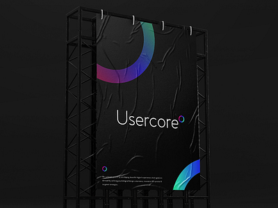 Usercore Brand Identity brand identity branding dark design logo minimalism