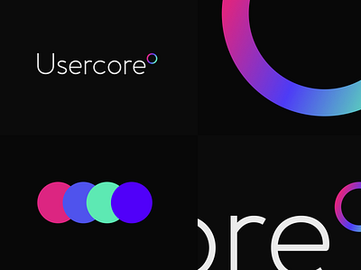 Usercore Brand Identity brand identity branding logo minimalism ui