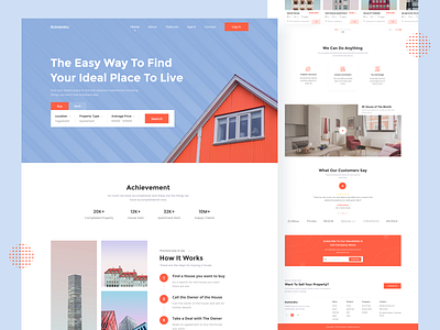 RUMAHKU - Real Estate Landing Page 🏡