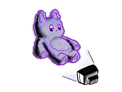 Tired Gummy Bear adorable bear character characterdesign child cute cute animal glow graphicdesign gummy gummy bear illustration retro sparkles television toy toys