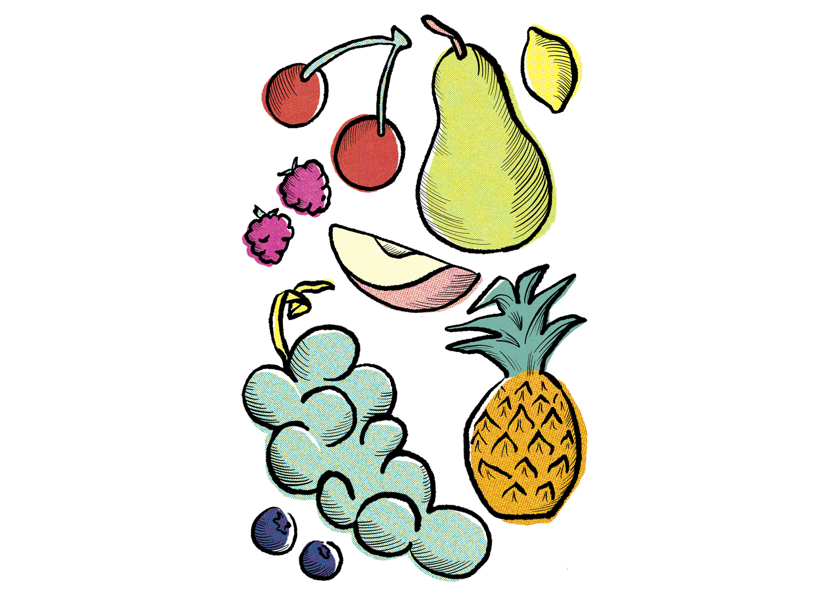 Summer Fruits by Doyoon Lee on Dribbble