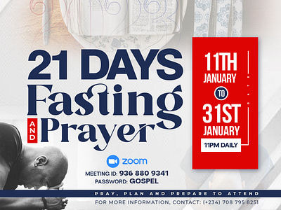 21 Days Fasting & Prayer