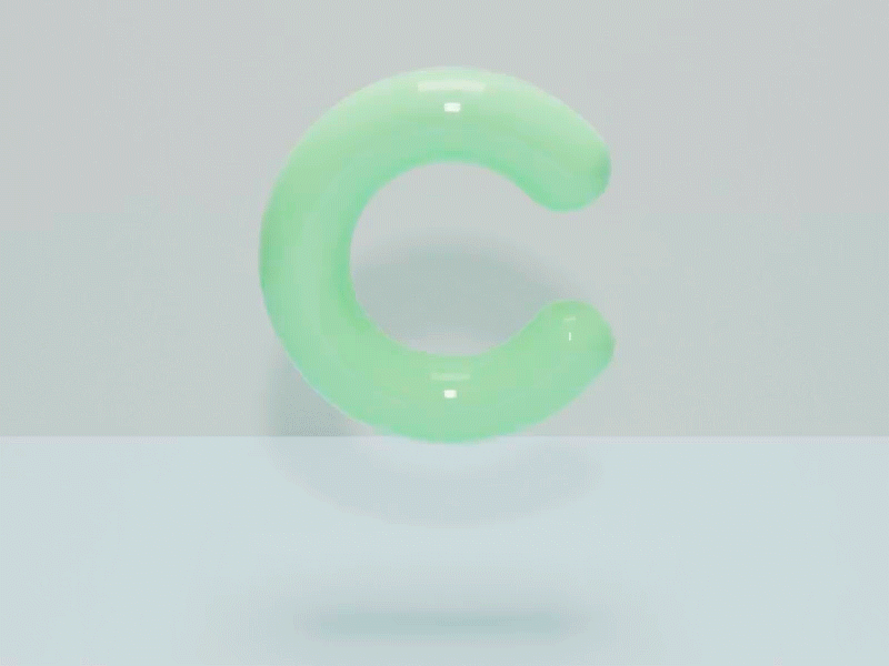 36 Days of type — C 36days c 36daysoftype aftereffects alphabet animated blender blender3d gif letter motion typography