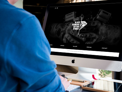 Black Diamond Website branding digital logo logo design logo designer website design