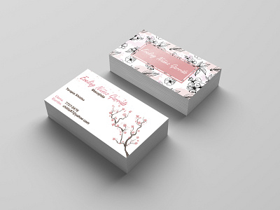 Shiatsu Business card for E