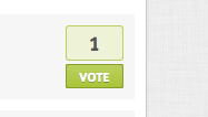 Vote now! button css css3 vote