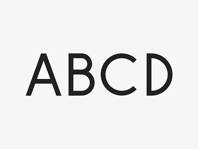 Toying with a typeface idea geometric sans sans-serif serif typeface typography