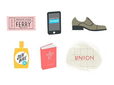 Summer in Toronto book canada catcher in the rye ferry icons oxford shoe subway summer sunscreen ticket toronto union station