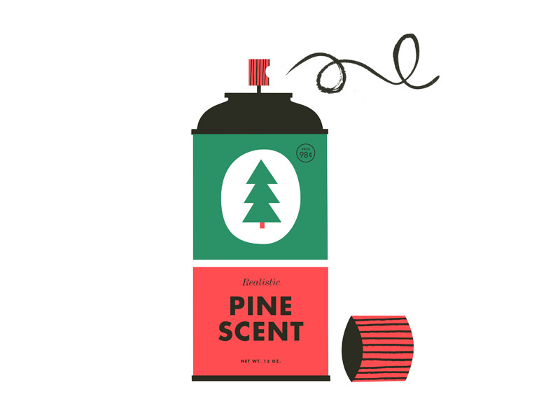 Pine Spray by Tom Froese on Dribbble