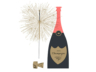 Congratulations Card bottle bubbly celebrate celebration champagne congrats congratulations cork sparkler