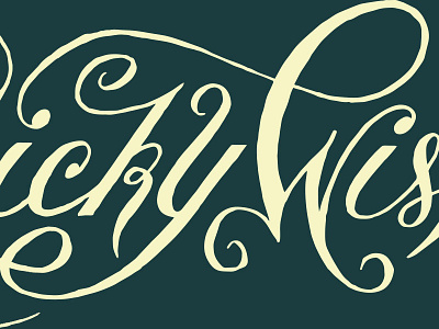 Wonky Oranamental Script