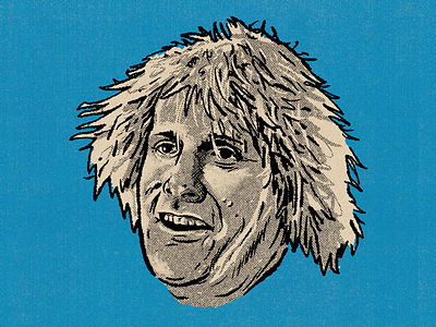 Harry Dunne comedy dumb and dumber half tones harry dunne illustration jeff daniels ontario ottawa portrait