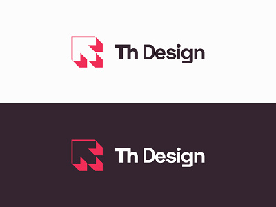Th Design - Logo arrow logo brand brand identity branding design geometry letter t logo monogram