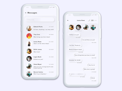 Daily UI 013 - Direct Messaging