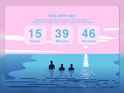 Daily UI 014 - Countdown Timer