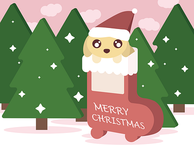 Merry Christmas christmas tree dog forest happyholidays merrychristmas rolling socks