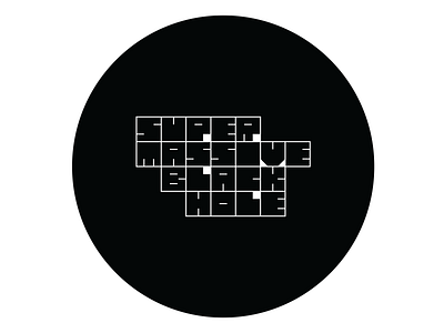 Super Massive Black Hole branding design game art game design games illustration logo typography vector