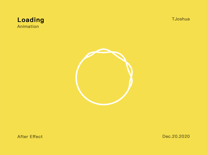 Loading Animation aftereffects animation gif