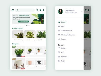 Mobile App - Plant Store