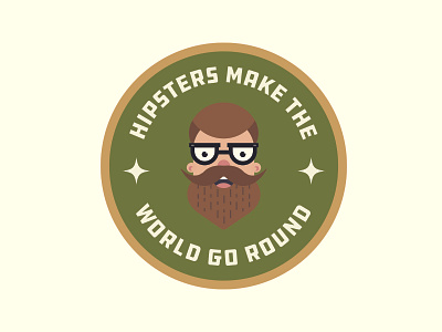 Hipsters badges graphic design hipsters illustration
